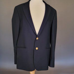 Size 16 Lands End Boys Navy Blazer